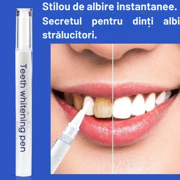 Pix cu gel mentolat, albire rapidă și sigură a dinților